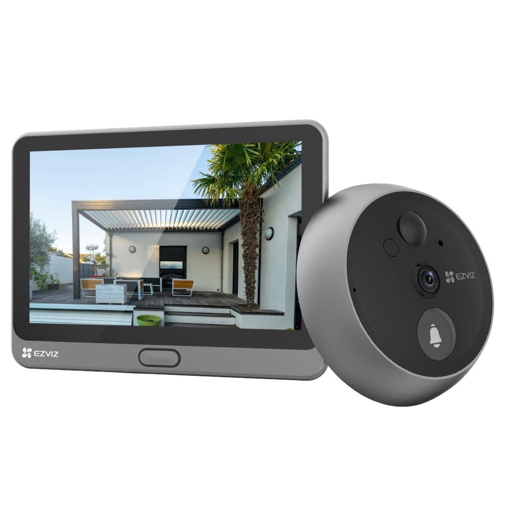 NEW Ezviz DP2 Wireless Smart Peephole Door Security Camera Colour Touch Screen